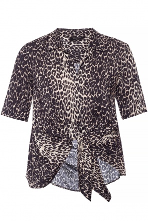 'sirena' leopard print top, zdjęcie 1 'sirena' leopard print top od AllSaints